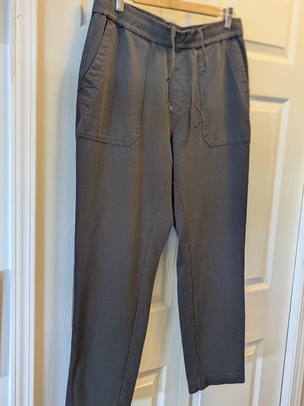 Women's Drawstring Pants - Charcoal Gray